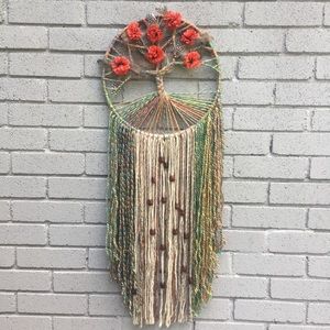 Native made tree  of life dreamcatcher